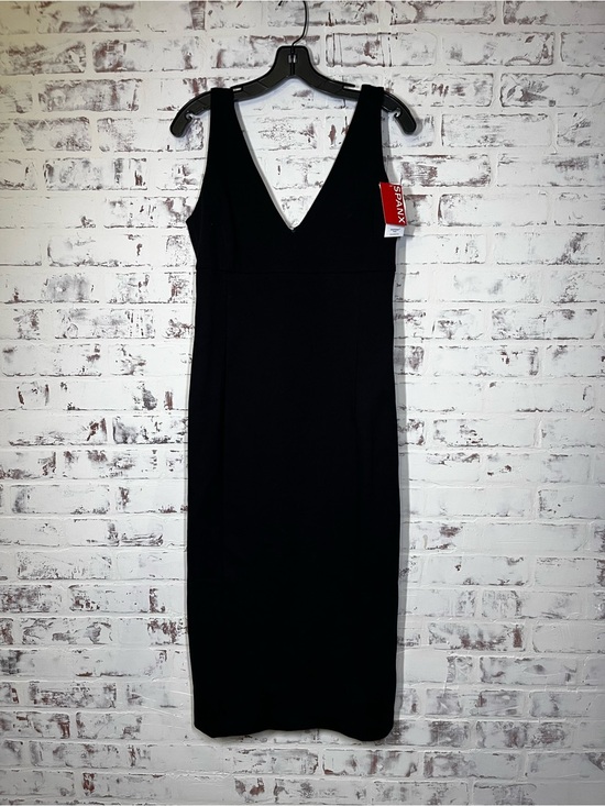 SPANX Dresses & Skirts - NWT Spanx Black Low V-Neck Sleeveless Sheath Body Shaper Dress Size M